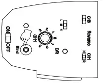 Shanghai Merit Technology MT-203 3CH 2.4 GHZ FHSS Radio Control System - Transmitter and Receiver Binding