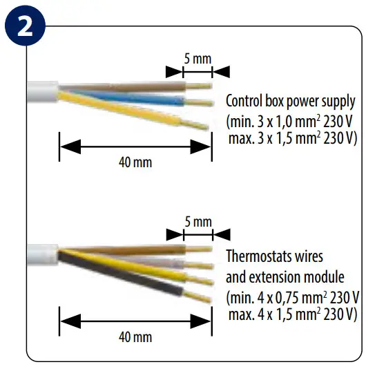 SALUS CB500X Control Box Extension for 5Zone UFH - appropriate