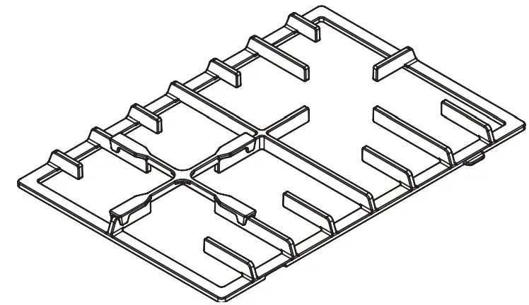 AEG HG60FXA 60CM 4 Burner Stainless Steel Gas Cooktop - fig 11
