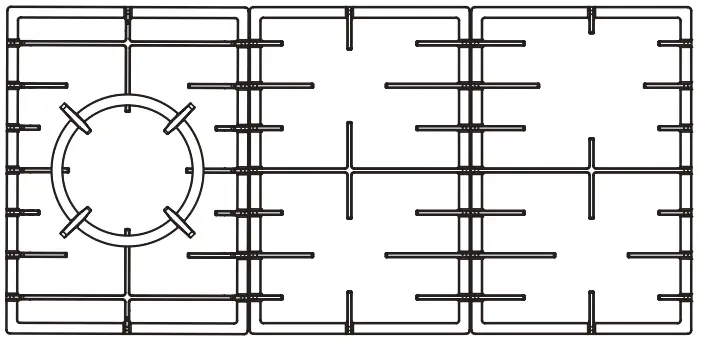 AEG HG60FXA 60CM 4 Burner Stainless Steel Gas Cooktop - fig 18