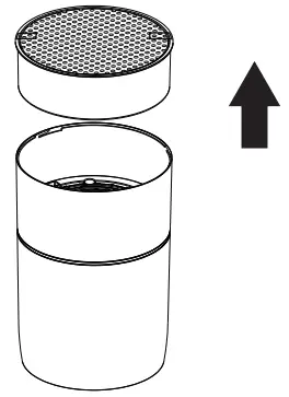 i HOME KJ65F A1 Air Purifier and Air Cleaner - strainer