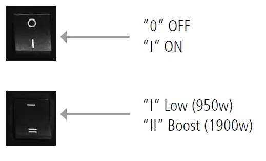 caple PH501E Electric Plinth Heater FIG 5