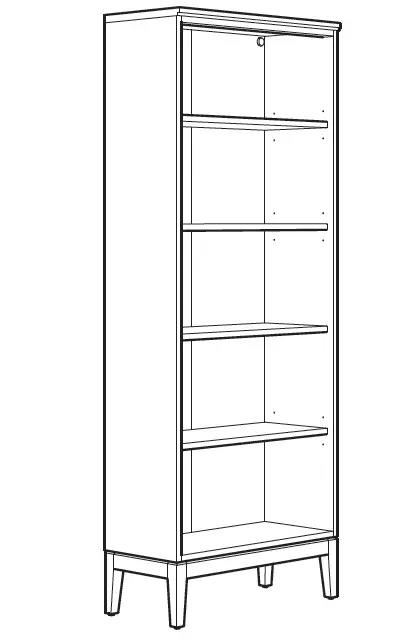 Ikea 604.878.28 Idanas Bookcase Instruction Manual Ikea 604.878.28 Idanas Bookcase Instruction Manual