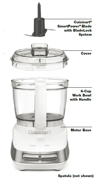 Cuisinart MCH-4 Series Core Custom Series 4 fig1
