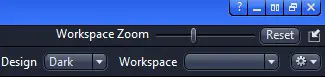 ZEISS ZEN blue edition Microscope Software - Adjusting Workspace Zoom