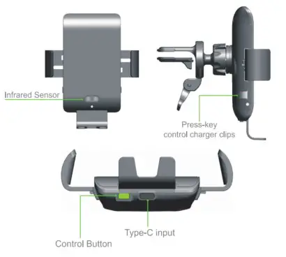 Shenzhen Itian Technology C13 Wireless Car Charger - Product descriptions