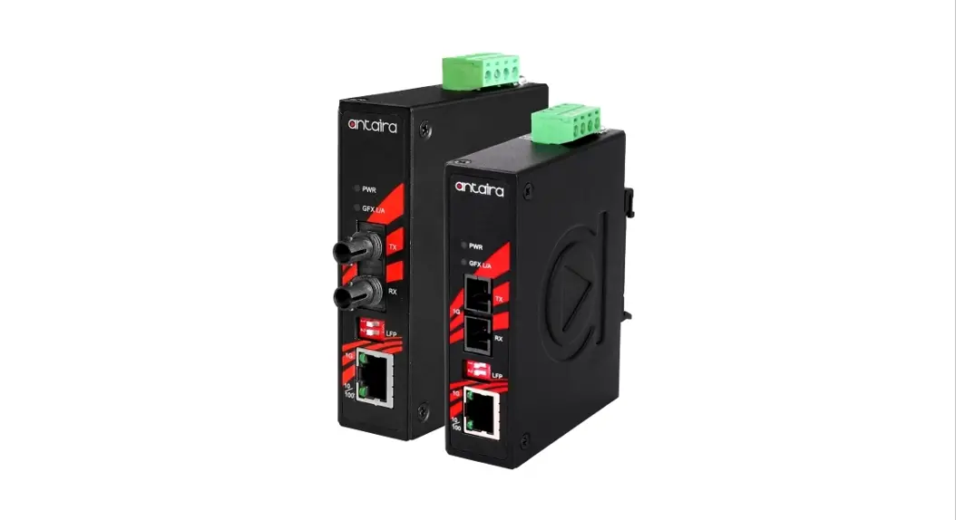 Antaira Imc-c1000-xx Series Compact Industrial Gigabit Ethernet Media Converter Installation Guide Antaira Imc-c1000-xx Series Compact Industrial Gigabit Ethernet Media Converter Installation Guide