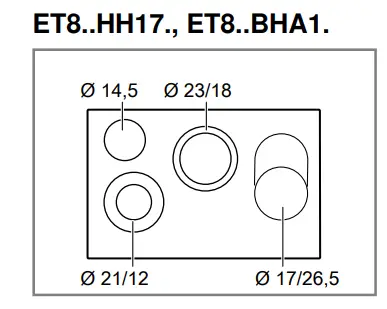 SIEMENS ET81RBHA1D Electric Hob User Manual - ET8