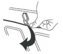 KitchenAid W11382174A Electric Built In Convection Microwave Oven - MICROWAVE OVEN CEILING 1