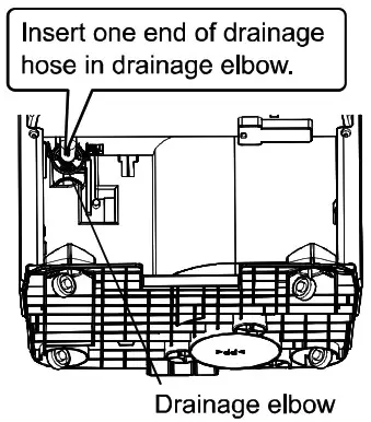 Panasonic F YAU25H 25L 2 In 1 Air Purifying Dehumidifier - How to drain continuously 5