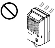 Panasonic F YAU25H 25L 2 In 1 Air Purifying Dehumidifier - Safety precautions 2