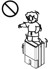 Panasonic F YAU25H 25L 2 In 1 Air Purifying Dehumidifier - Safety precautions 6