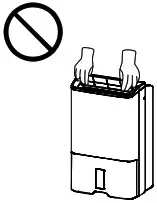 Panasonic F YAU25H 25L 2 In 1 Air Purifying Dehumidifier - Safety precautions 8