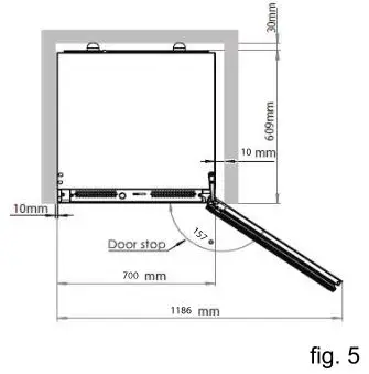 VINTEC Bottle Multi Zone Wine Storage Cabinet - Fig. 5