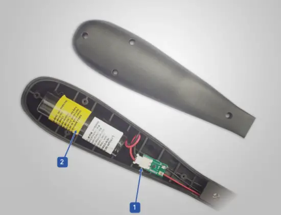 VICON Active Wand v2 - replace battery