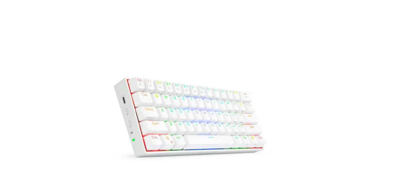 Redragon Diti Elite 2.4g Wireless Mechanical Gaming Keyboard Instruction Manual