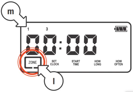 HOLMAN CO6004 QuikDial 4x Outlet Digital Tap Timer - active zones