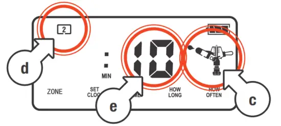 HOLMAN CO6004 QuikDial 4x Outlet Digital Tap Timer - sprinkler