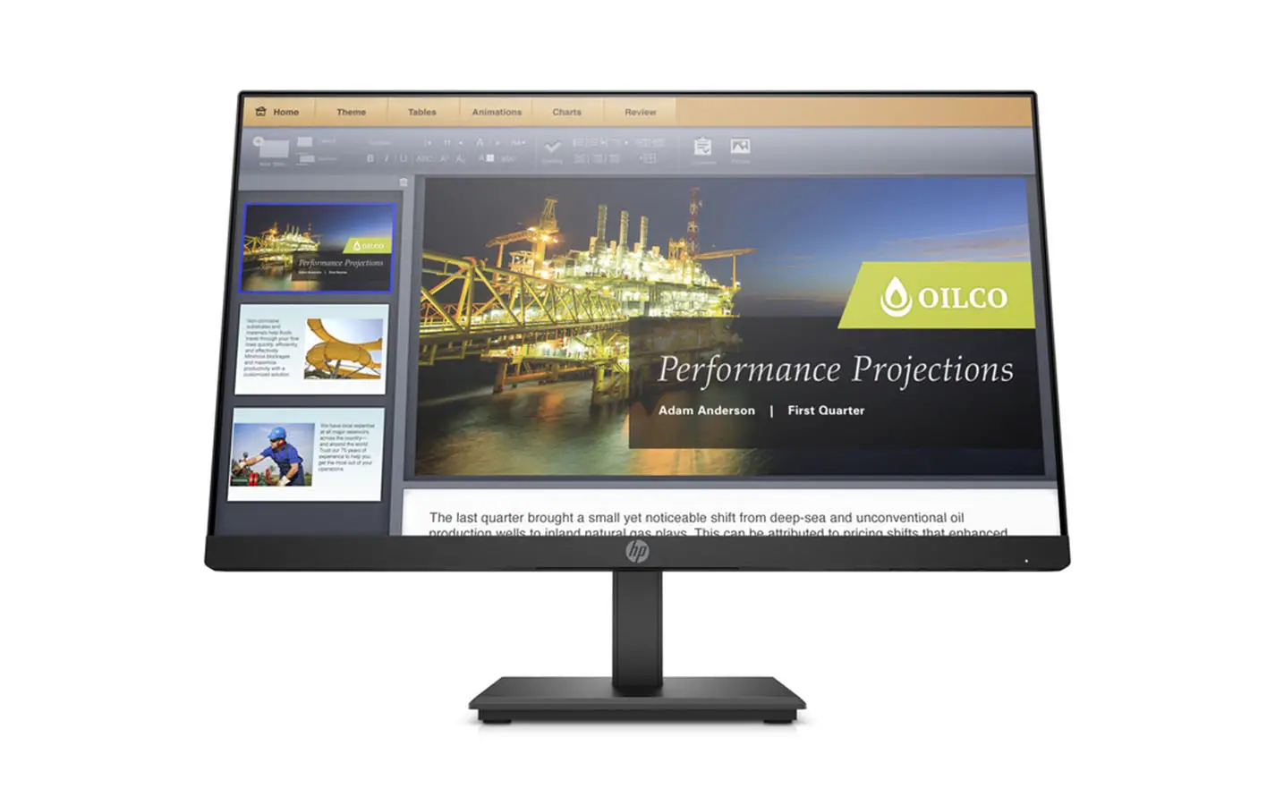HP P224 21.5-inch Monitor