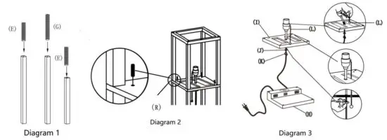 Dong Guan Ya Li Electric Appliance A-092 LED Shelf Floor Lamp with Wireless Charger - figure 3