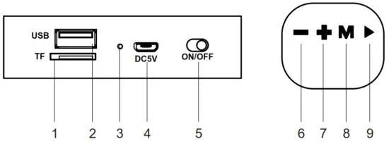 PROSCAN PSP1500 ASST Bluetooth Speaker FM Radio - fig