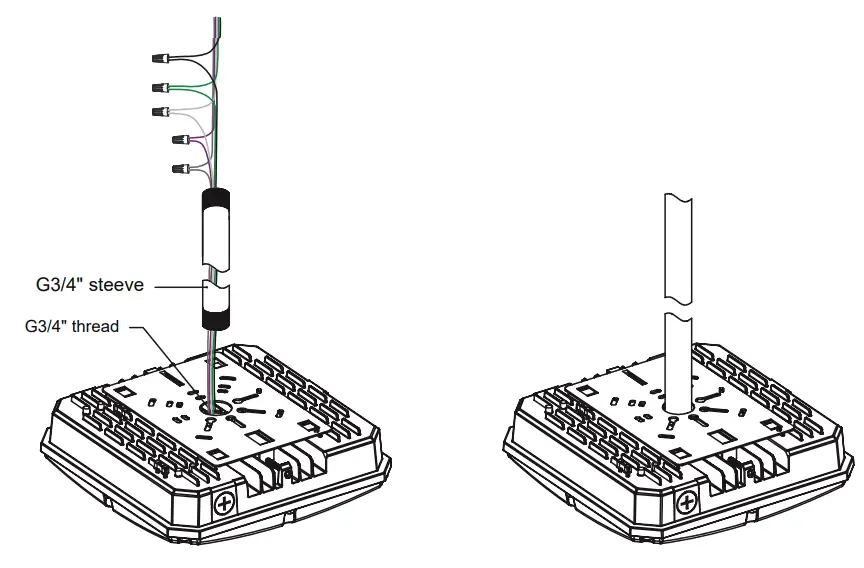 SUPER BRIGHT LEDS LCGP-50KC-70W LED Parking Garage and Canopy Light - fig 1