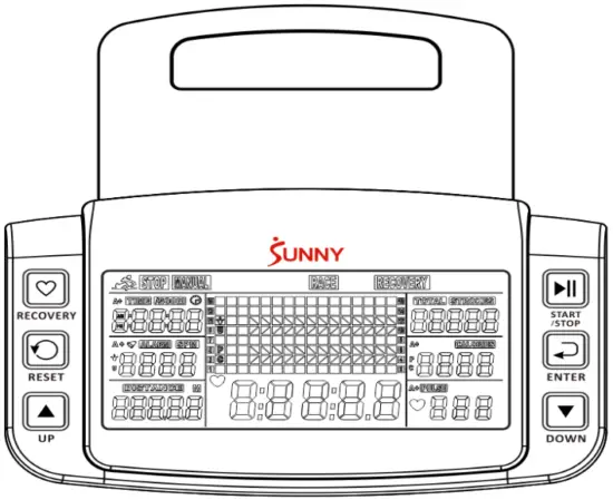 sunny Health Fitness SF RW5940 MAGNETIC AIR ROWER - Fig 13