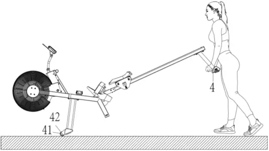 sunny Health Fitness SF RW5940 MAGNETIC AIR ROWER - Fig 9