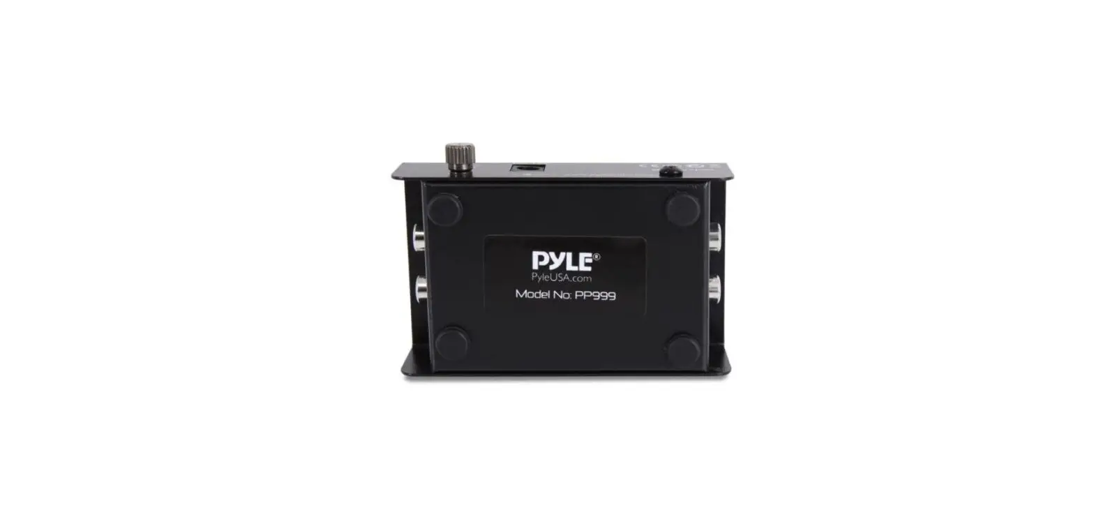 Pyle Phono Turntable Preamp - Mini Electronic Audio Stereo Phonograph-complete Features/instruction Manual