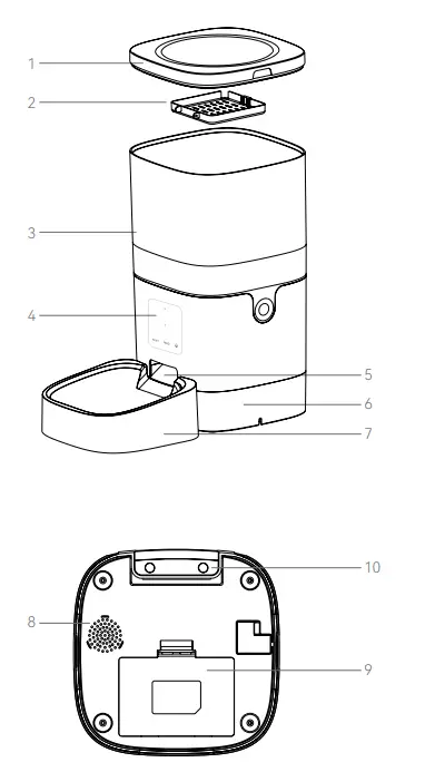 Huizhou-Dudu-Pet-Products-DU4L-WS-Automatic-Pet-Feeder-1