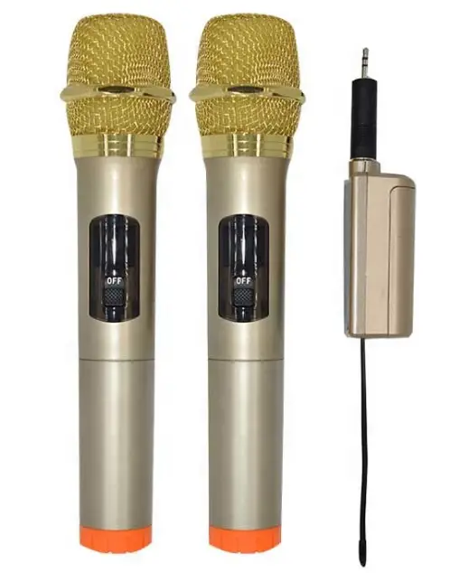 Mega Karaoke Dj Center UHF Portable Wireless Microphone product