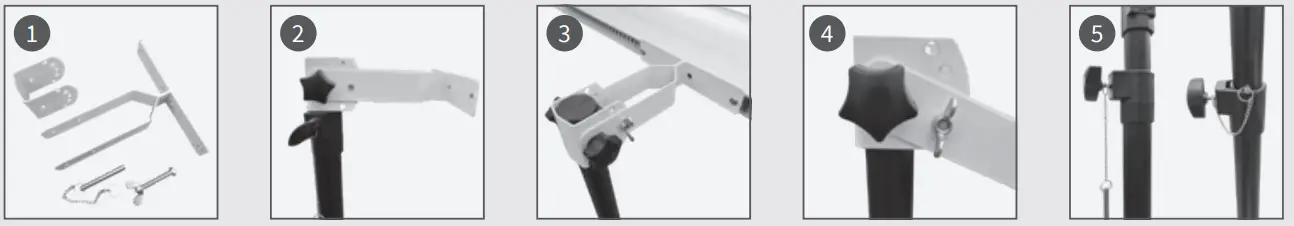 Installation with Wishco Basepod stand