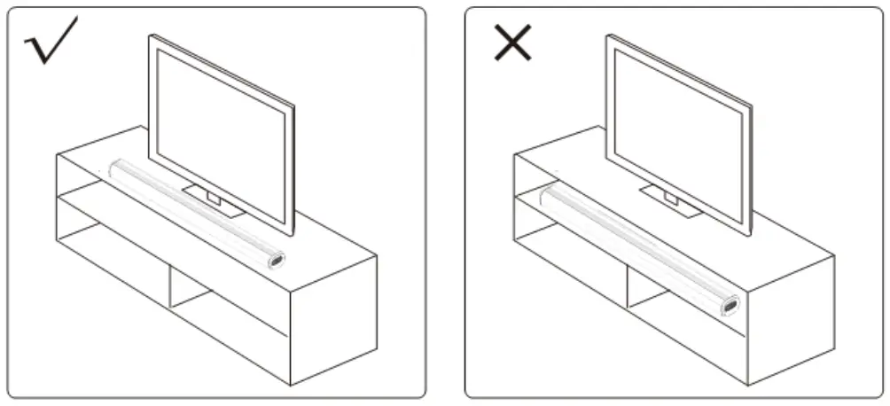 Place on a flat Surface