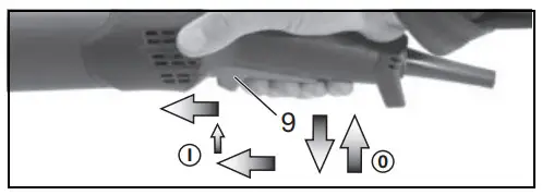 metabo W 9 115 1 2 Inch Angle Grinder - Fig 8