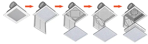 SANTA-FE 4042720 Ceiling Hepa Air Purifier-fig6