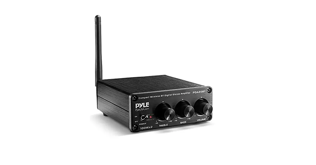 Pyle Pda20bt Bluetooth Hifi Mini Audio Amplifier-class D-user Guide Pyle Pda20bt Bluetooth Hifi Mini Audio Amplifier-class D-user Guide