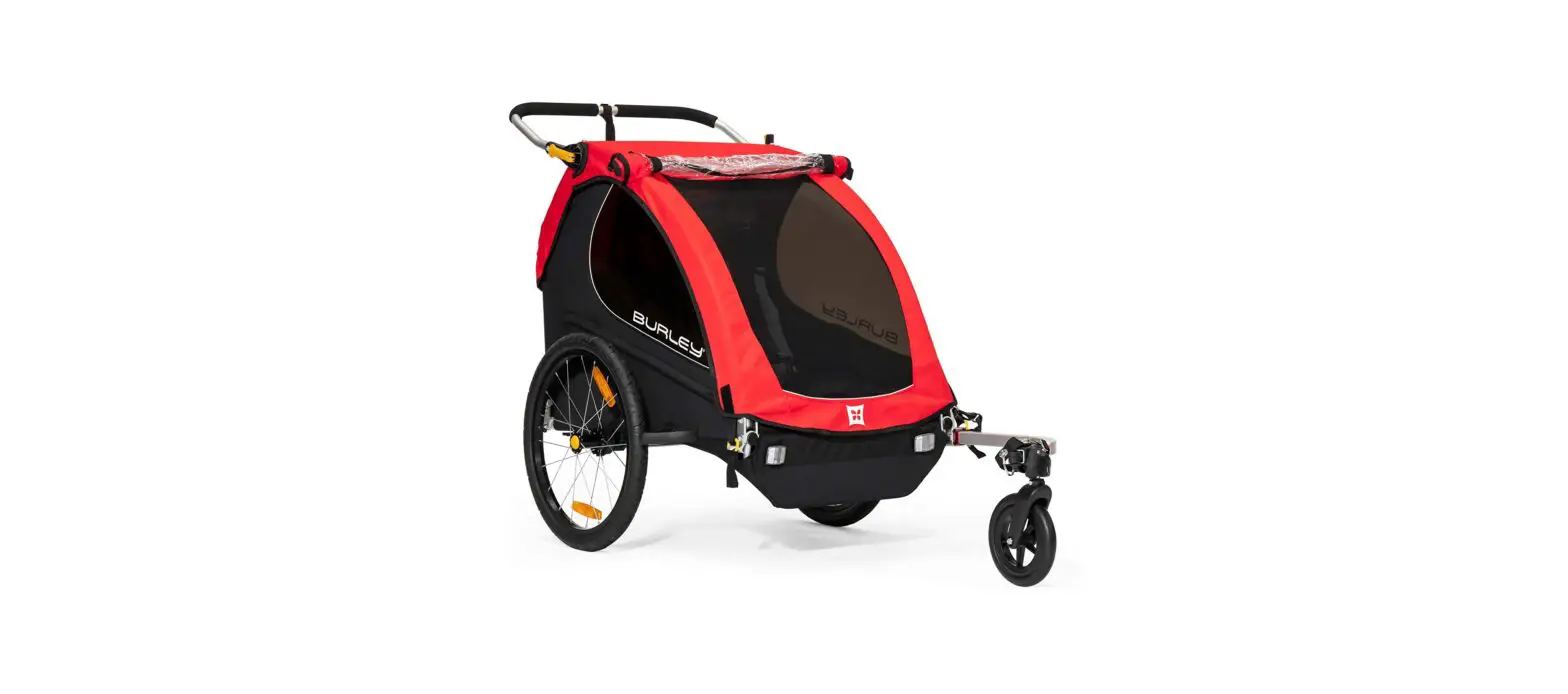 Burley Honey Bee 2 Seat Kids Bike Trailer & Stroller Red Instructions
