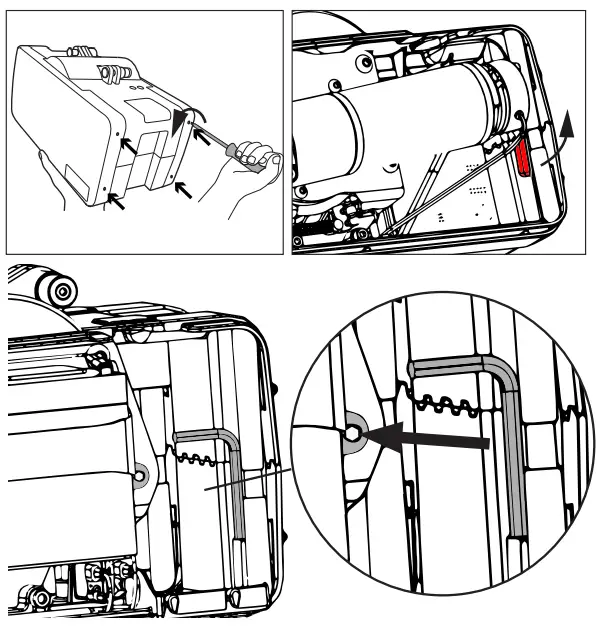 Manual Emergency lowering 