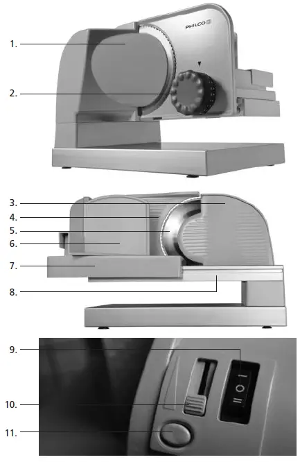PHILCO-PHFS-8000-Electric-Food-Slicer-fig-1