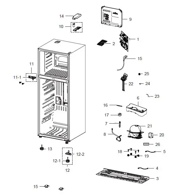 samsung-RT39K5518S8-TL-Refrigerator-Top-Mount-Freezer-fig-4