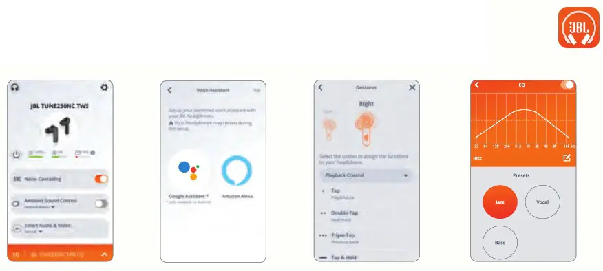 JBL T230NC BLUETOOTH HEADSET - DO MORE WITH THE APP