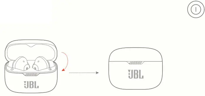 JBL T230NC BLUETOOTH HEADSET - power off