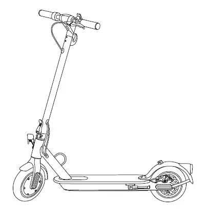 e-way E-2540 Electric Scooter fig 1
