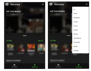 a screen shot of a smart phone
