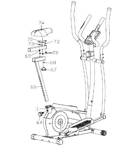 SUNNY-HEALTH-FITNESS-SF-E322004-Essential-Interactive-Series-Seated-Elliptical-13