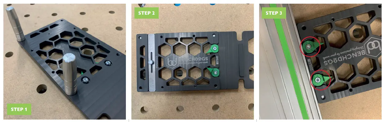 BENCHDOGS MK2 Rail Square fig 1