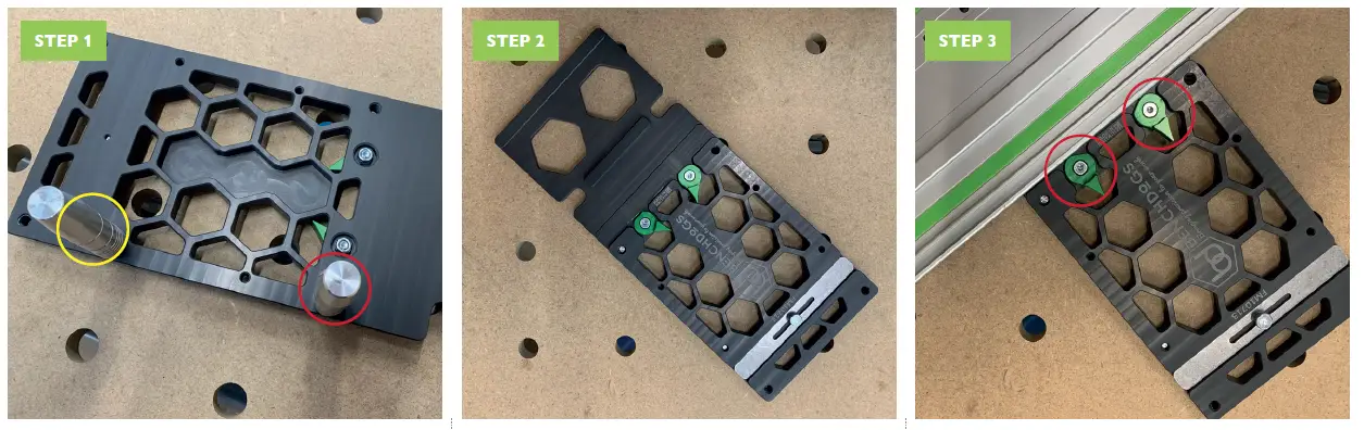 BENCHDOGS MK2 Rail Square fig 2