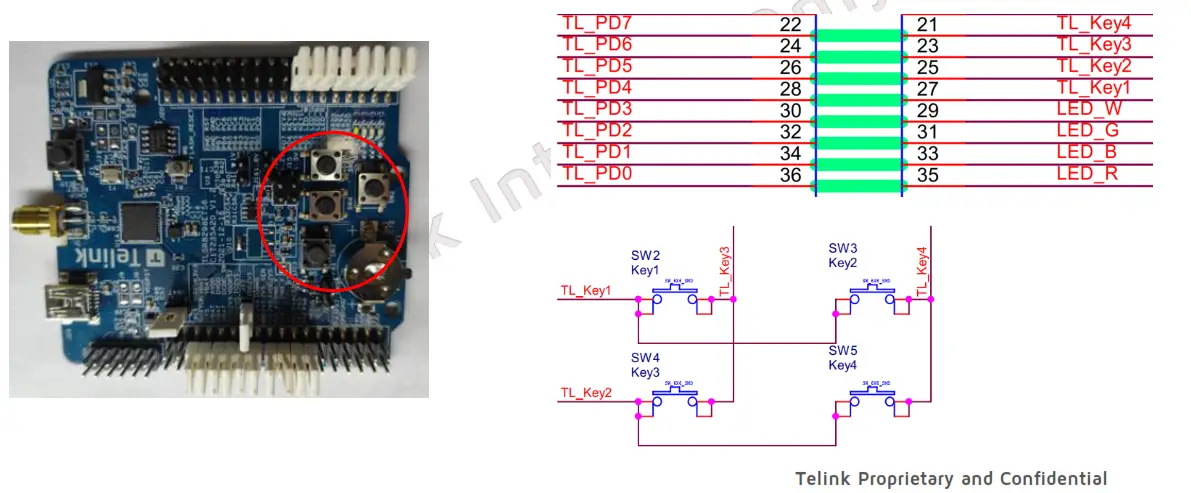 Telink TLSR8298 Development Board - fig6