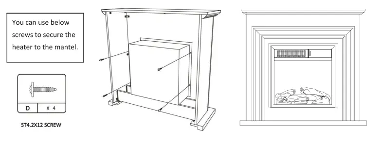 GYMAX-EP24789-Inch-Electric-Fireplace-Insert-4