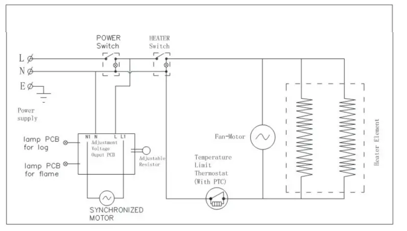 GYMAX-EP24789-Inch-Electric-Fireplace-Insert-9